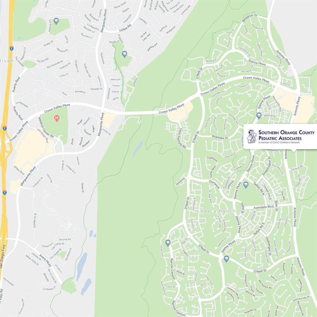 Ladera Ranch SOCPA Southern Orange County Pediatric Associates